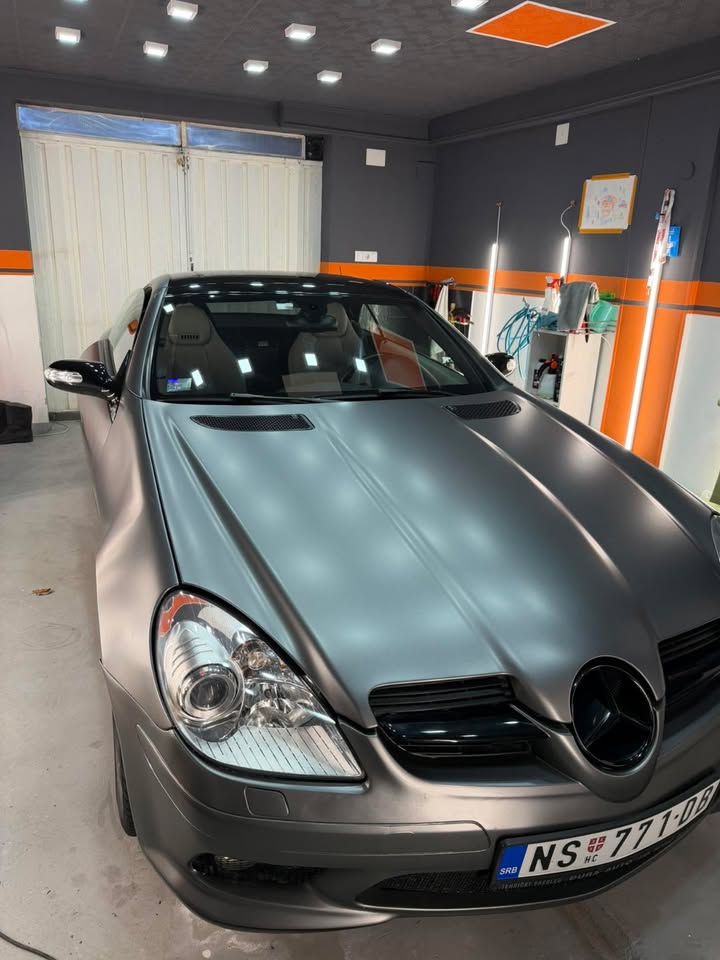 Mercedes nakon zavrsnog detailing tretmana.